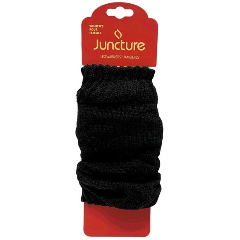 Juncture Knitted Leg Warmers- Black